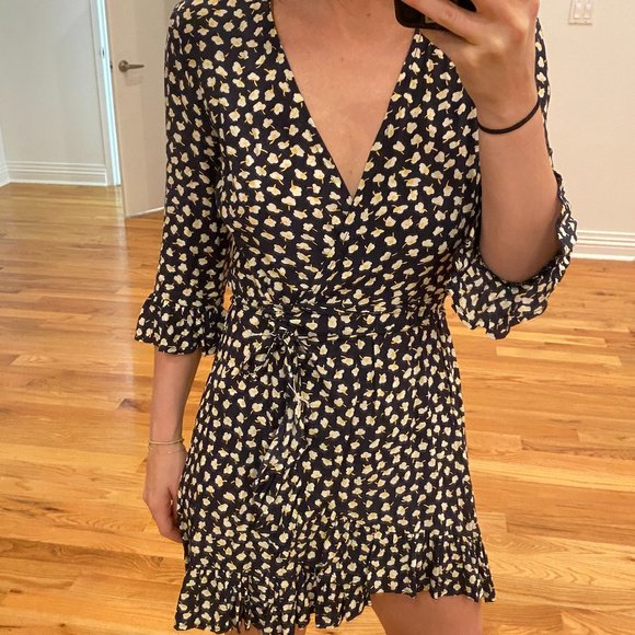 Faithful the Brand - Floral Wrap Dress - Small - Picture 2 of 15